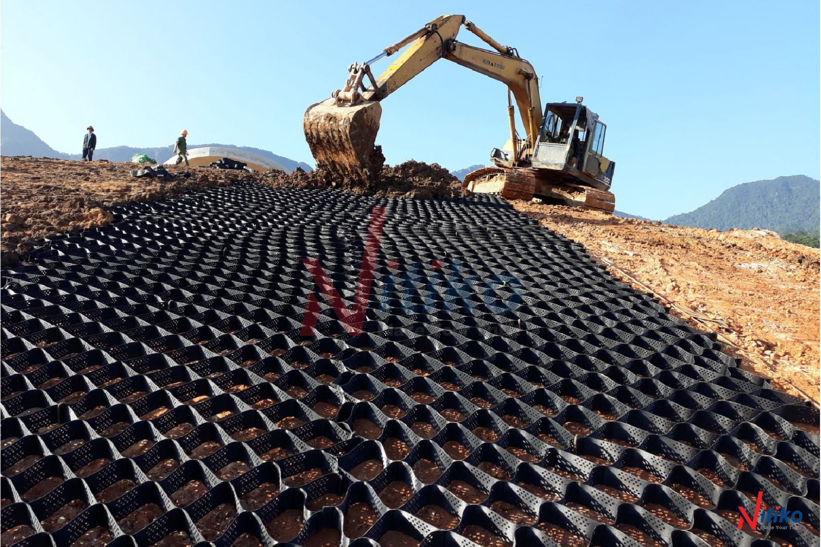 Ô địa Kỹ Thuật GEOCELL Và 3 Lưu ý Khi Sử Dụng - Nitiko Viet Nam