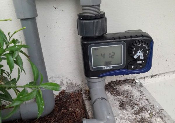 Bộ timer định giờ tưới thông minh chống ngập úng cây trồng
